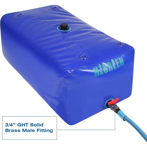 Water Bladder 1000L/260G Water Tank Storage Container Foldable Portable Large Capacity Soft Bag Suitable for Outdoor Easy to Carry Out