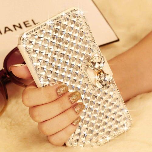Bonitec iPhone 11 Wallet Case - Luxury Glitter Bowknot Diamond Rhinestone Flip Stand with Card Slot