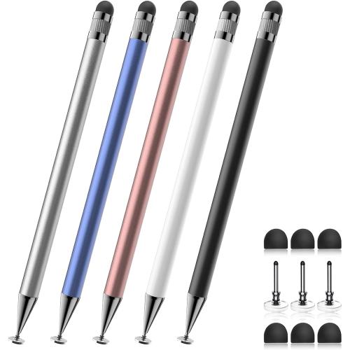 Bopomofo Stylus(5 Pcs),2-in-1 Stylus Pen for Touchscreen,Stylus Pen