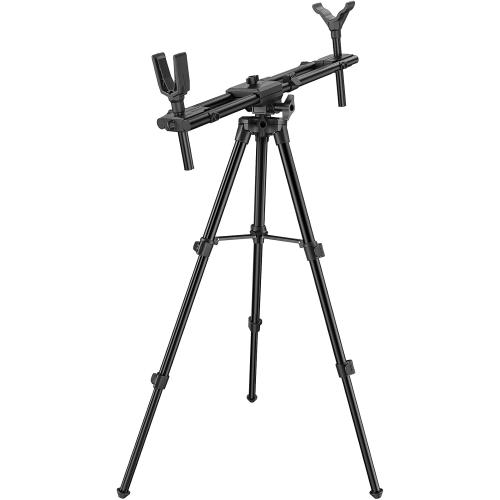 Hunting Rests, Shooting Tripod with Dual Frame, Flexible Orientation, Adjustable Height, Shooting Tripod Max Provide Maximum Shooting Stability for Outdoors, Ground Blinds and Hunting