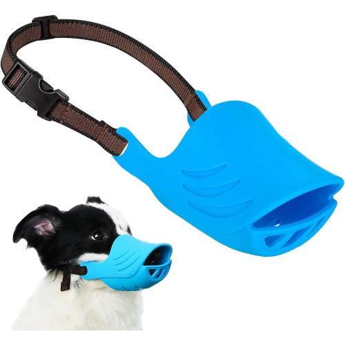 LUCKYPAW Soft Duck Silicone Dog Muzzle