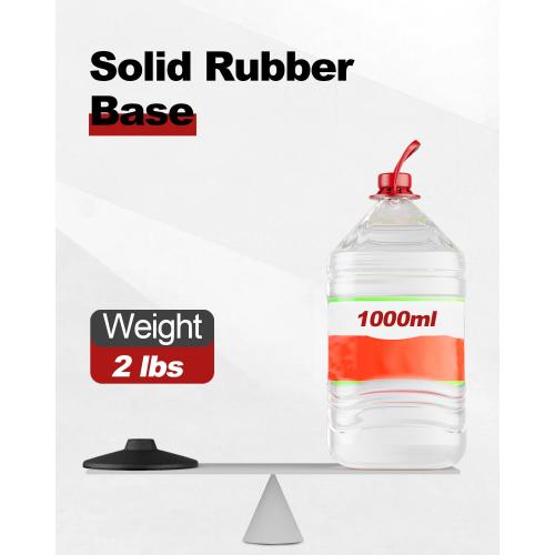 RoadHero Plastic Stanchion Post, Red Carpet Ropes and Poles with Weighted Base, Velvet Rope Barrier for Crowd Control, Party and Movie Theater, 2 PCS