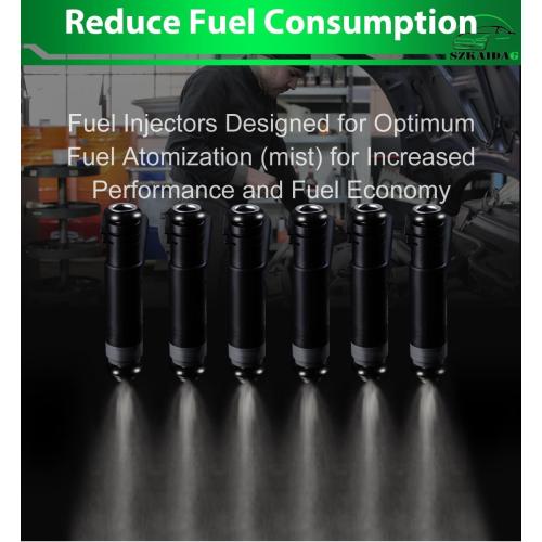 Fuel Injectors for:-Ford F150 V6 4.2L Naturally Aspirated 2005 2006 2007 2008 Set of 8 Replacement OE# FJ869, 800-1905N, 8001905N, CM-5105, CM5105, 5L3Z9F593AA, 5C3Z9F593AA