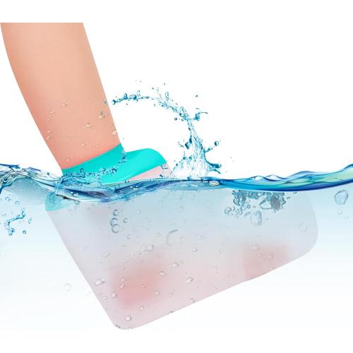 Cast Covers for Shower Foot Soft Green Adult, Waterproof Cast Cover/Bag, Cast Protector for Shower Arm Post Surgery, Shower Sleeve for Arm Cast Showering/Swimming