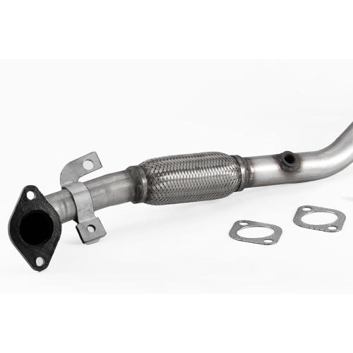 HE01F Flex Exhaust Pipe Direct Fit for 2000-2006 Hyundai Elantra 2.0L | Flex Exhaust Pipe, New Stainless Steel Replacement, California Emissions Compliant, Easy Install Matches OE#28610-2D390