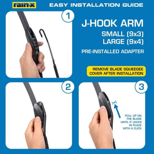 Rain-X 810330 Total Clear Beam Wiper Blades 26 & 16 Windshield Wipers for All-Weather Performance, Rubber Squeegee for Smooth Clean Wipe & Quiet Operation - 2 Pack Value