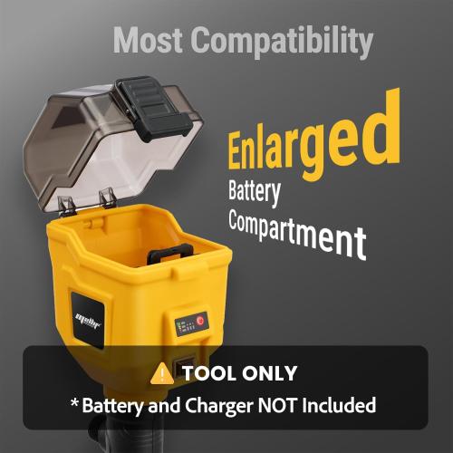 Brushless Stick Water Transfer Pump Compatible with Dewalt 20V Battery(Tool Only), 720GPH Cordless Water Pump Submersible Sump Pump Utility Pump for Pool Garden Pond