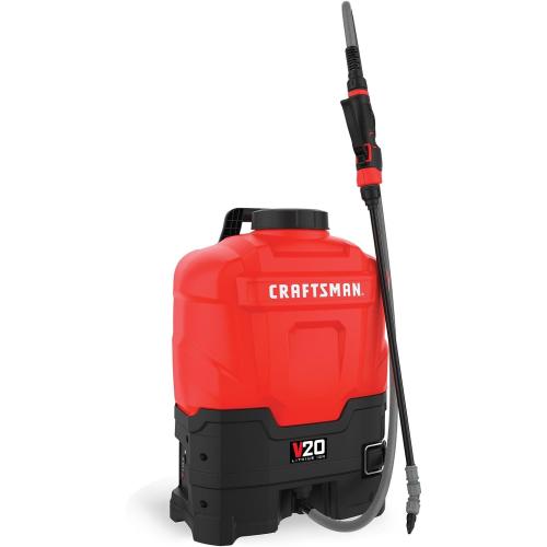 CRAFTSMAN 20V* Lithium-ion Battery Powered 4 Gallon Backpack Sprayer