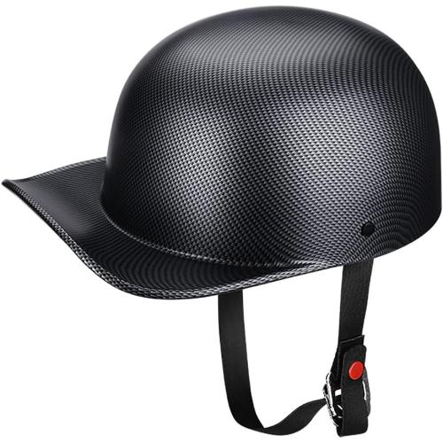 Baseball Style Cap Motorcycle Helmet Unisex-Adult - DOT Approved