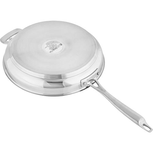 Cuisinart Professional Stainless Skillet with Helper, 12-Inch