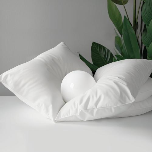 (1 pillow) Farm to Home 100% Organic Cotton Down Alternative Pillow King Size Luxury Hotel Collection Bedding Pillow Medium Soft for Back, Stomach or Side Sleepers, White/Queen/ 20X36