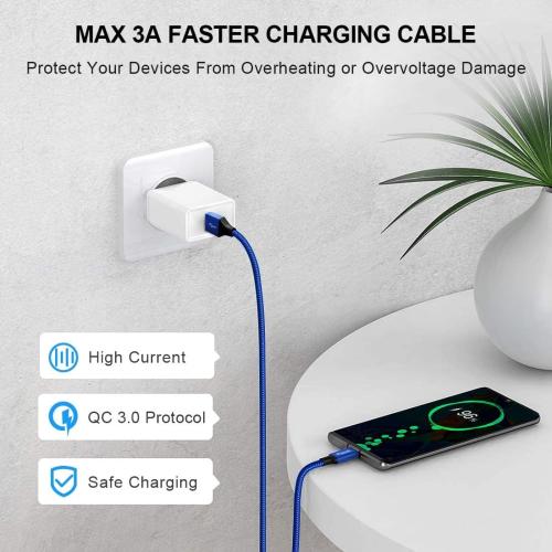 etguuds Long USB C Cable, 10ft USB to USB C Cable Fast Charger Cord Type C | for iPhone 17 16 15 Pro Max Plus Air, Samsung Galaxy S26 S25 S24 Series, LG, Moto, Switch and Other USBC Tablet Camera