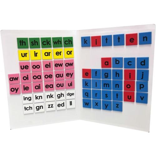 Elementary Magnet Set with Folding Board Made in The USA