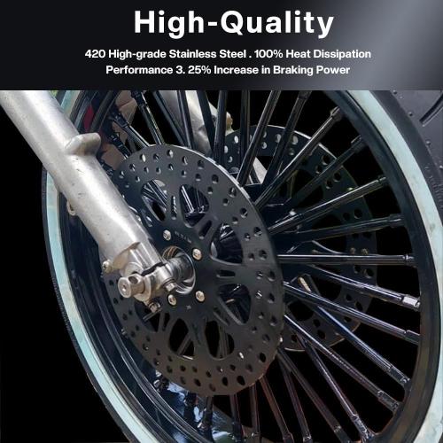 TOFR 11.8 Rear Brake Rotor Disc for Harley TOURING Street Glide Electra Glide Road King Road Glide Ultra Custom Special 2008-2021