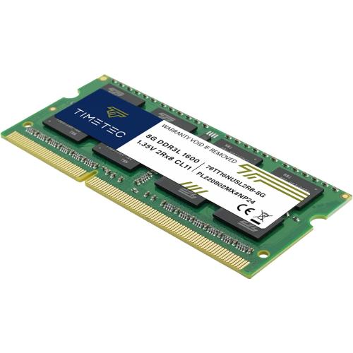 Timetec 16GB KIT(2x8GB) DDR3L/DDR3 1600MHz(DDR3L-1600) PC3L-12800 Non-ECC Unbuffered 1.35V/1.5V CL11 2Rx8 Dual Rank 204 Pin SODIMM Laptop Notebook RAM