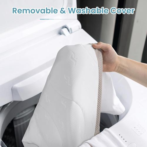 Size Twin Color White and Grey Sleepmax Extra Firm Mattress Topper 3 Inch Twin Size - Firm Mattress Pad Bed Topper for Pain Relief - High Density Foam with Washable Cover - No Odor, CertiPUR-US Certified