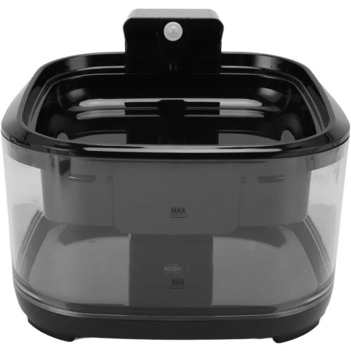 Cat Water Fountain 4.5L Large Capacity Quiet Operating Automatic Cycle Filtration Cat Drinking Fountain for Dog Pet (Black)