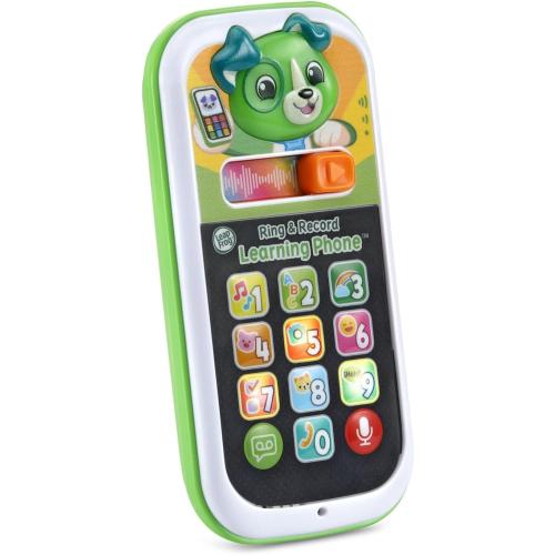 LeapFrog Scout's Ring and Record Learning Phone, Infant Pretend-Play Toy