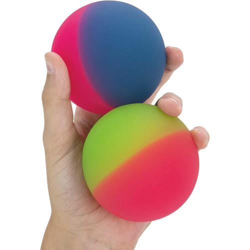 Entervending Huge Rubber Balls for Kids - ICY Bounce Balls - 75 mm