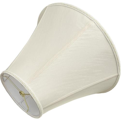 TOOTOO STAR Bell Lamp Shades, 7 x 15 x 10.5 Royal Style Spider LampShade or Table and Floor Lamps, Home Decor Beige Floor Lamp Table Lamp Shade