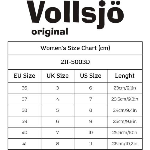 Size 46 Black Vollsjo Women's Genuine Leather Wooden Clogs Made in EU