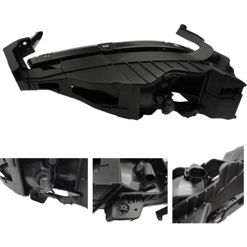 Fog Lights Assembly Replacement For Hyundai Sonata 2011 2012 2013 Fog Lamps Driver Side and Right Passenger(Pair)