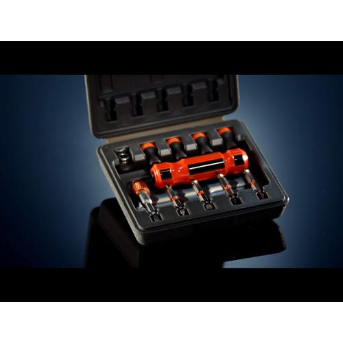 | Magnetic Drill Bit Set | Magnetic Collar and Bit Holder | Fits ANY Standard Bit | No Wobbling or Falling Screws | Allows Countersink | 12 Pieces