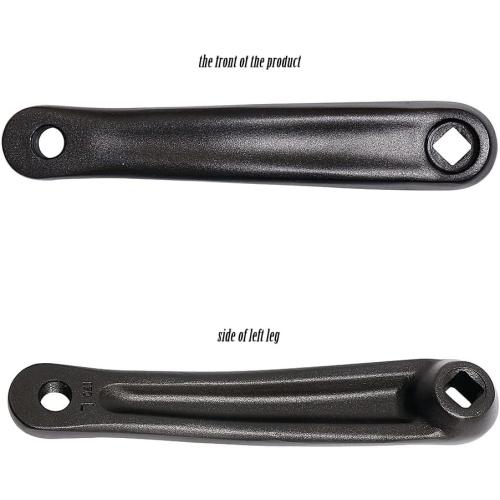 Bike Crank Arm 170mm Diamond Hole Crank Arm for Electric Bicycle,Folding Bicycle,Hybrid,Mountain Bicycle,Road Bike