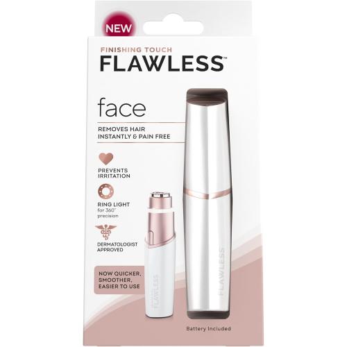 Flawless Finishing Touch Women's Painless Hair Remover (White)