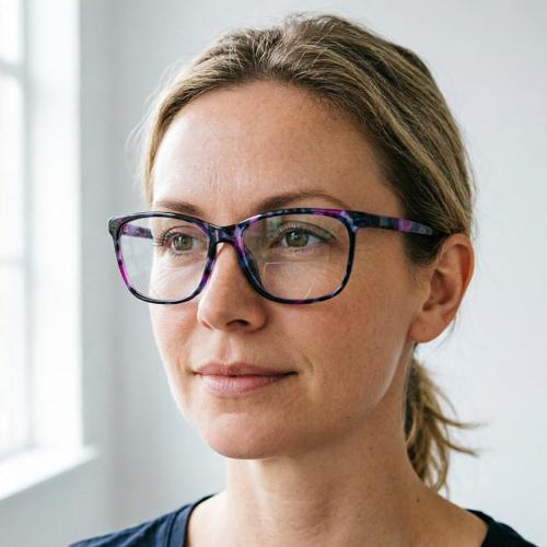 Bifocal Reading Glasses Women Clear Top Eyeglasses,Pattern Print Stylish Ladies Readers Spring Hinge
