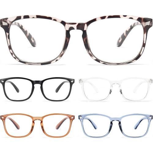 BLS BLUES Reading Glasses for Women for Home, Office & Driving - HD Clear Readers with Blue Light Blocking Protection