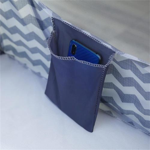 CdyBox Folding Mosquito Net Tent Canopy Curtains for Beds Home Bedroom Decor (Gray, 1.8X2.0m)