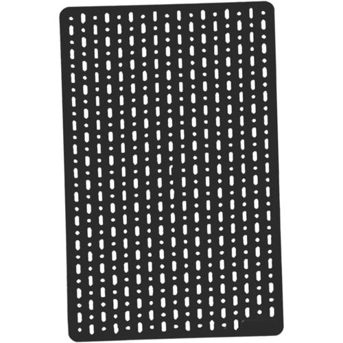 Pegboard Organizer for Wall Display in Nursery, Garage, And Study Room, Black