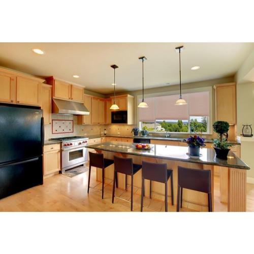 Color Natural Redi Shade No Tools Easy Lift Trim-at-Home Cordless Pleated Light Filtering Fabric Shade Natural