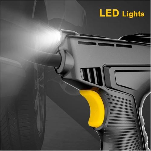 Car Air Pump Compressor Automotive 120W Rechargeable Portable Tire Inflator Equipment Digital Display Pump For Machine