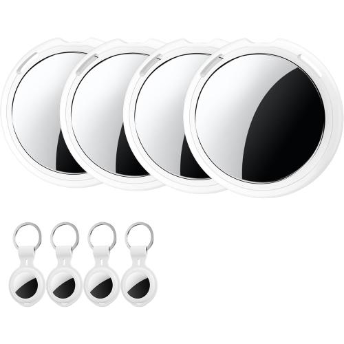 4 Pack Smart Tracker Tags MFi Certified Item Finder Apple Find My iOS Only