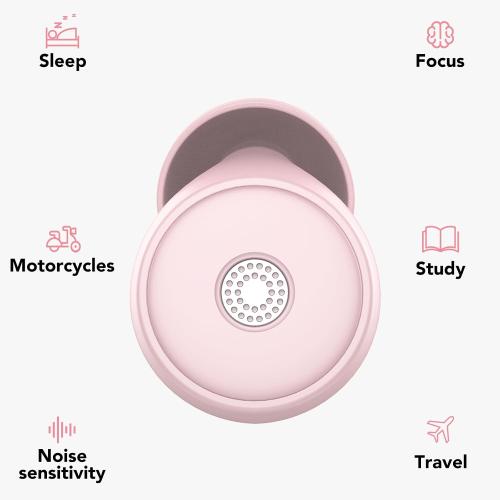 Ear Plugs for Sleeping Noise Cancelling (Pink)