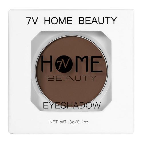 Single Brown Eyeshadow, High Pigment Long Lasting White Case Matte Single Eyeshadow