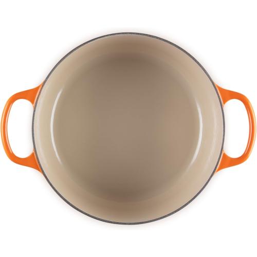 Le Creuset Enameled Cast Iron Signature Round Dutch Oven, 4.5 qt., Caribbean