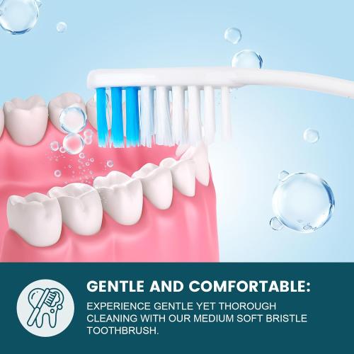 Navona Set of 150 PCS Individually Wrapped Bulk Toothbrush Pack, Disposable Soft Bristle for Adult or Kid, Ergonomic Handle, Perfect for Travel, Hotel, Donation