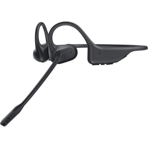 Gixxted Open Ear Headphones with Mic, Bluetooth Headset with Microphone, Dual Connect Bluetooth 5.3 with AI Noise Cancelling Mic & Mute Function, Wireless Headset for Work, Sports, Drive