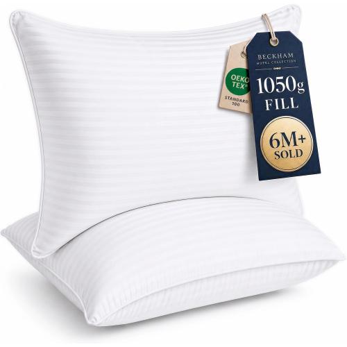 Beckham Hotel Collection Bed Pillows Standard/Queen Size Set of 2