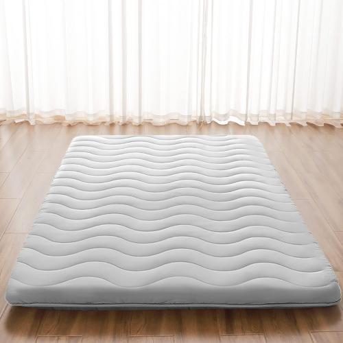 Japanese Floor Mattress, 100% High Density Comfortable Foam, 4 Thicken Foldable Mattress Tatami Mat Sleeping Pad, Ideal for Comfort and Support, Kids Floor Lounger Pillow Bed Sofa (Twin）