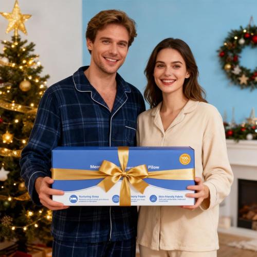 Cervical Neck Pillow for Neck Pain Relief and Sleeping, Ergonomic Contour Memory Foam Pillow with Breathable Pillowcase, Neck Support Pillow for Side, Back, Stomach Sleepers