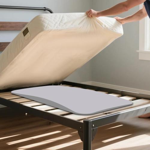 60x24x2 Grey 40D High Density Sagging Mattress Support Under Mattress Support Pad to Fix Sinking Beds Foam Insert Pad for Sagging Bed Repair and Boards Hardener Foam Cushion for Firming Pad 60x24x2 (Grey)