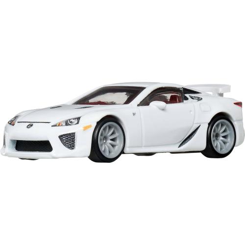 Hot Wheels Premium Car Culture Collectible Toy Car, 1:64 Scale Die-Cast Lexus LFA, Timeless Icons Vehicle with Real Riders Tires