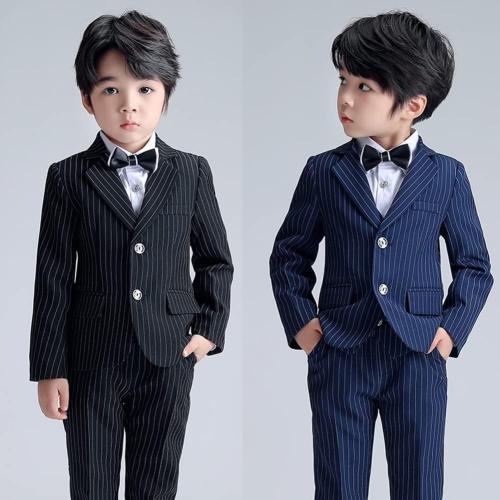 11-12 year LOLANTA Boys Suit Wedding Ring Bearer Outfit Kids Suit Set, Blazer Pants Bow Tie Dress Clothes Formal Wear