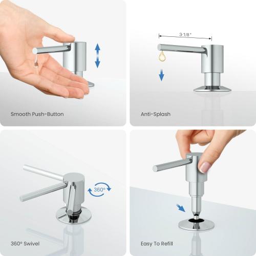 Kraus Soap and Lotion Dispenser KSD -41)