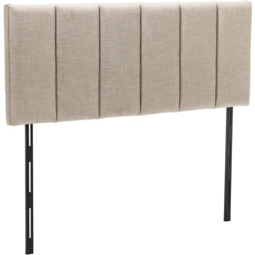 HAOBO Home Upholstered Headboard Foldable King Size Headboards Eastern King/California King Linen Panel with Height Adjustments