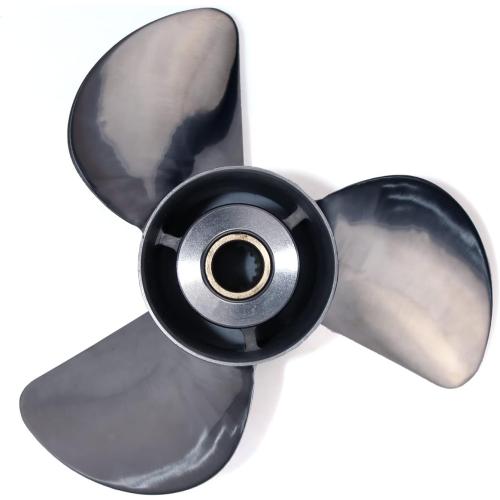 CAPTAIN Stainless Steel Outboard Propeller fit Mercury, 13 Diameter x 19 Pitch, 15 Spline Tooth Boat Motor Prop, RH Propellers for 40 50 70 Force 75 80 90 100 115 125 140 H
